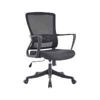 臻远 ZY-6632 办公椅转椅电脑椅电竞椅人体工学网布椅学习椅黑胶