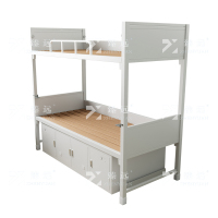 臻远 ZY4041802 双层床 宿舍铁架床双层高低床上下铺钢制组合床