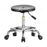 臻远 ZY-7926防静电椅子车间流水线升降椅子 42-55cm(圈脚轮子）