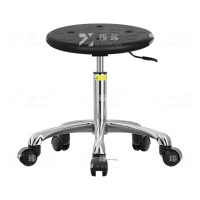 臻远 ZY-7943防静电椅子车间流水线升降椅子 40-54cm铝合金五星脚轮子