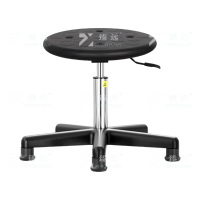 臻远 ZY-7945防静电椅子车间流水线升降椅子 40-53cm尼龙五爪