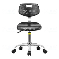 臻远 ZY-7950防静电椅子车间流水线升降椅子 40-54cm五爪带轮移动款