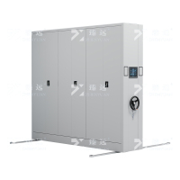 臻远 ZY-MJJA-38 智能密集架移动式档案柜钢制轨道智能密集柜通门 一列3组