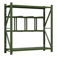 臻远 ZY-DPJ-05 铁锹架战备物资装备存放货架抗洪防汛架中型货架每层平均承重200kg