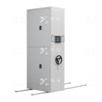 臻远 ZY-MJJA-15 智能密集架移动式档案柜钢制轨道智能密集柜通双节 一列一组