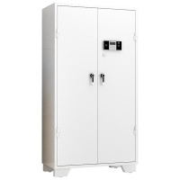 臻远 ZY-QXG-03 管制器械存放柜加厚密码锁铁皮柜灰白色 1000*500*1800