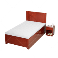 臻远 ZY50618014 油漆公寓家具 员工宿舍家具单人床 1.2米含一个床头柜