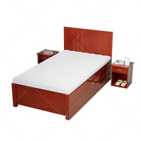 臻远 ZY50618015 油漆公寓家具 员工宿舍家具单人床 1.2米含两个床头柜