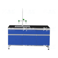 臻远 ZY-SYT-15 实验室工作台化验室操作台化验桌1.5米左含水槽台