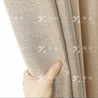 臻远 ZY-YD-121 办公布帘 亚麻窗帘按延米销售