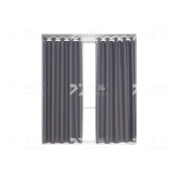 臻远 ZY-YD-125 办公布帘 双面麻窗帘按延米销售