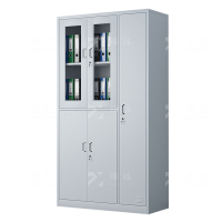 臻远ZY-GYGB-4文件更衣柜办公柜钢制储物柜寄存包柜鞋柜5门更衣柜