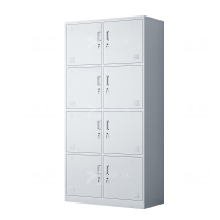 臻远ZY-GYGB-6更衣柜员工宿舍铁皮储物柜碗柜衣柜鞋柜8门更衣柜