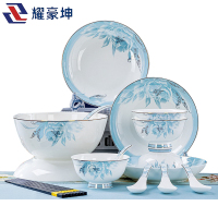 耀豪坤 骨瓷餐具套装18件套YHLQ-18E/套