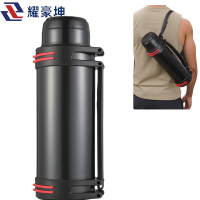 耀豪坤 不锈钢保温壶旅行水壶 2升 YH-2000ml/个