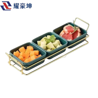 耀豪坤 三格水果盘YHP12/个