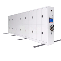 相威密集柜档案室密集架移动档案柜凭证资料柜手摇文件柜一列七组每立方（智能）