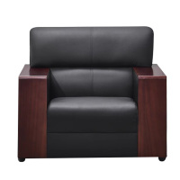 相威简约现代沙发办公室沙发接待会客西皮沙发单人位