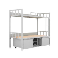 相威制式上下铺宿舍床铁艺组合床钢制铁架高低床14式双层床