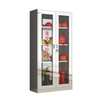 相威304不锈钢应急物资柜消防救援器材箱防护用品柜室外消防柜1800*900*400(加厚201材质)