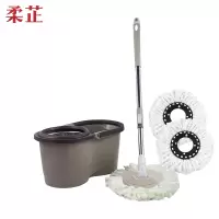柔芷 带桶拖把 3个拖头 套