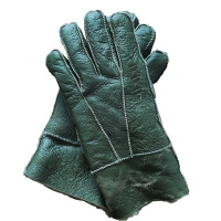 路吉通 皮毛一体防寒手套 均码 双