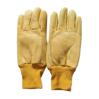 路吉通 羊皮工作手套(加绒款) 均码 双