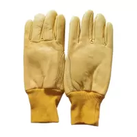 路吉通 羊皮工作手套(加绒款) 均码 双