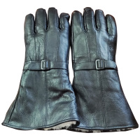 路吉通 拼接牛皮防寒手套 均码 双