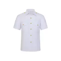 路安保白衬衫工装60%棉40聚酯纤维 套