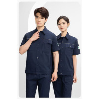 路安保防静电工作服夏季短袖多色可选套