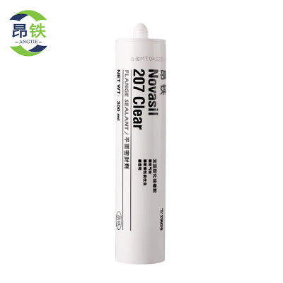 昂铁硅橡胶平面密封胶207胶透明支