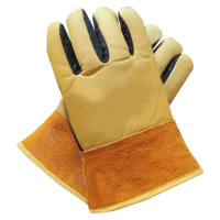 铂识 羊皮加厚防寒手套 均码 双