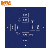 拓栢 掼蛋专用桌布 STH054 张