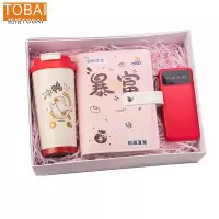 拓栢 收纳册 充电宝 杯子套装 可定制LOGO STH031 套