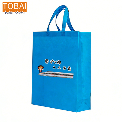 拓栢 路外宣传无纺布袋可定制宣传内容 35*30cm 个