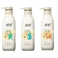 顺爽 蓬松清爽洗护沐组合套装 500ml*3 套