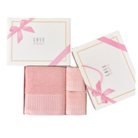 一卜毛巾浴巾组合 /盒