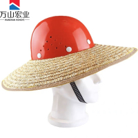 万山宏业 帽子无顶草帽55cm-60cm可定制WP/顶