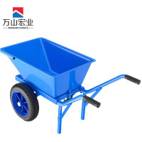 万山宏业 翻斗车工具车手推车充气轮减震实心轮WL23H/个