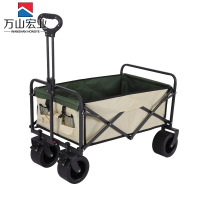 万山宏业 户外可折叠多功能工具车营地车露营车8寸刹车轮 WL40H/个
