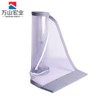 万山宏业 空调门帘 PVC透明塑料软门帘(40-45-50)WG037Q/片