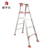 盛步达加厚铝合金人字梯子2.5米 2.5m含顶7步 SD-25LRZ 个