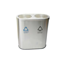 菲尔阿扎 PHIL ARZA 不锈钢垃圾桶 大号翻盖款/个