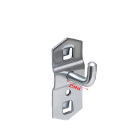 菲尔阿扎 PHIL ARZA 洞洞板挂钩 单直钩25mm 个