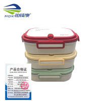 铂锜澳304保温饭盒(颜色随机)/27.5*23*8.5cm/个