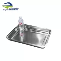 铂锜澳不锈钢1.5厚方盘/60*40*4.8cm/个