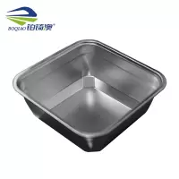 铂锜澳不锈钢菱角盆 /个/