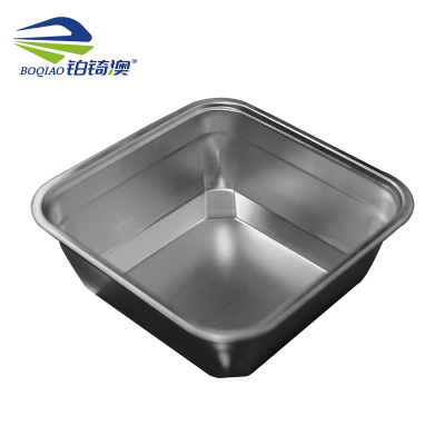 铂锜澳不锈钢菱角盆 /个/