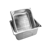 铂锜澳 不锈钢冲孔份数盆/个